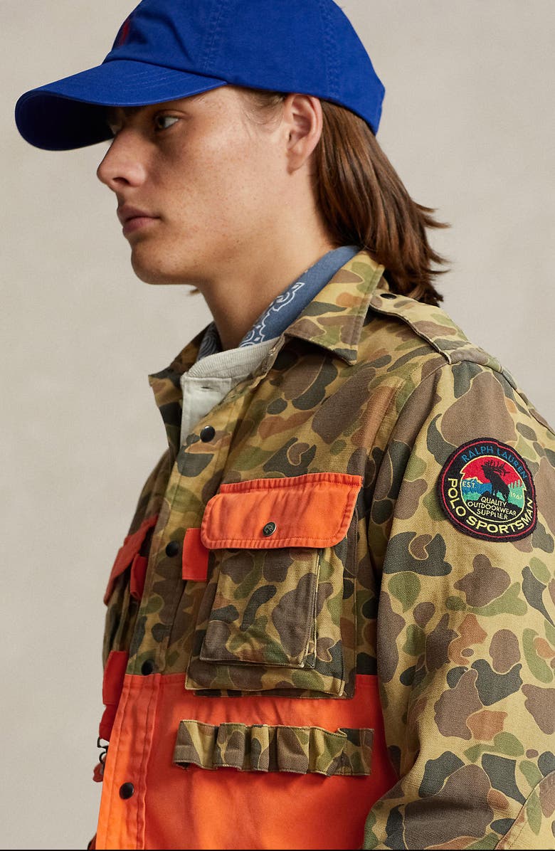 Polo Ralph Lauren Camo Shirt Jacket, Alternate, color,