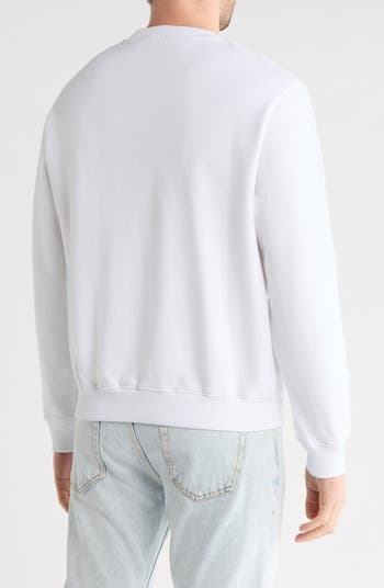 Diagonal Pocket Crewneck Sweatshirt