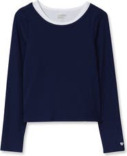 Lands' End Girls 2 In 1 Active Set Top