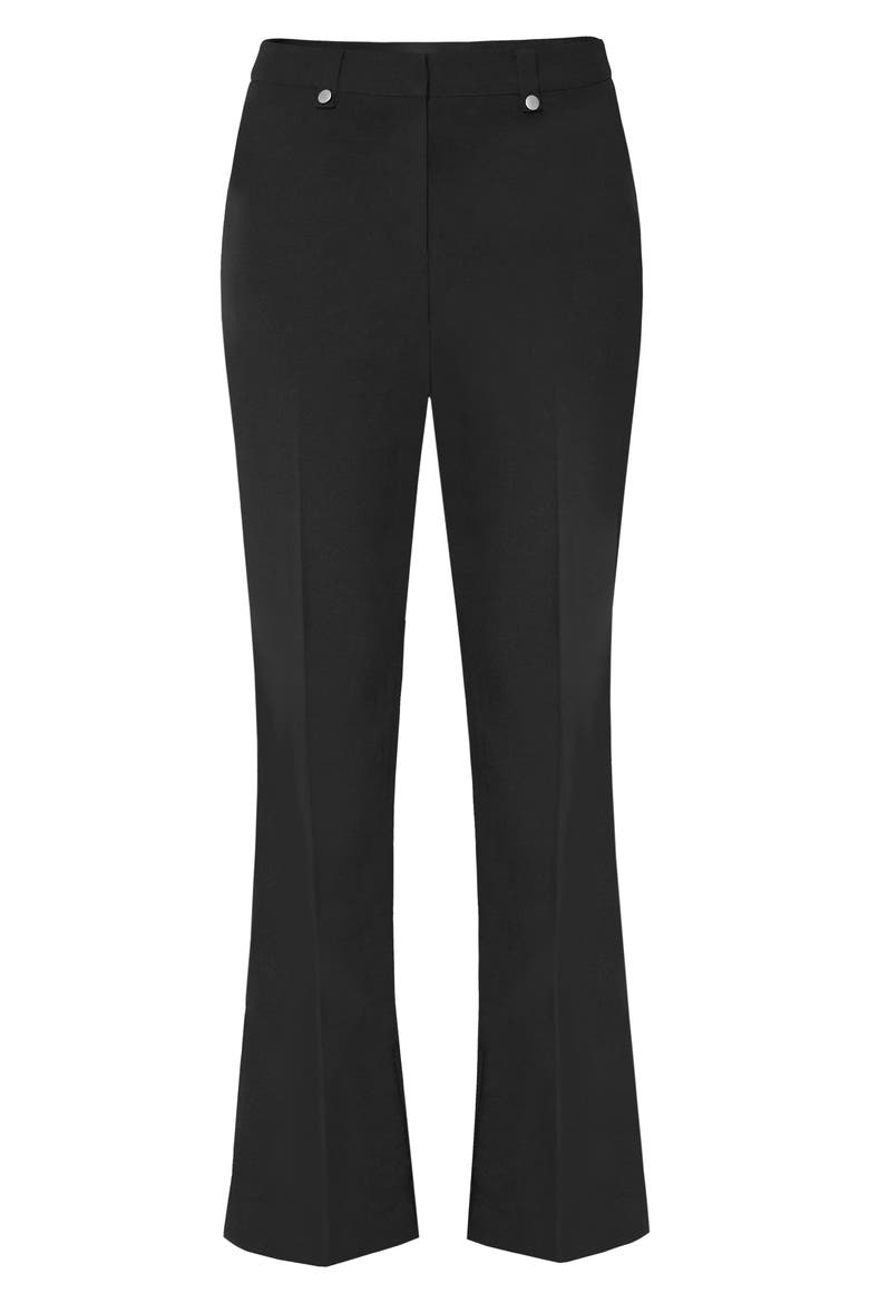 Flared Suit Pants, Alternate, color, BLACK
