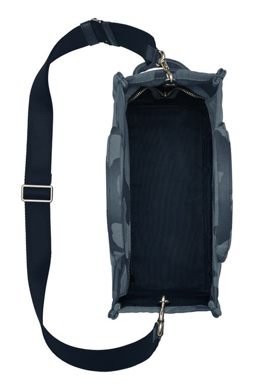 Marc Jacobs The Medium Tote Bag Camouflage In Blue In Multi