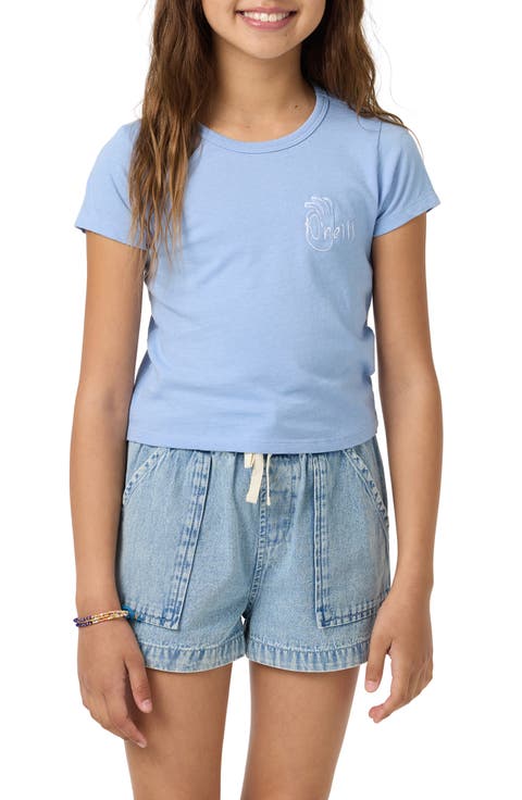 Kids' Okeedoke Willa Skimmer Cotton Graphic T-Shirt (Big Kid)