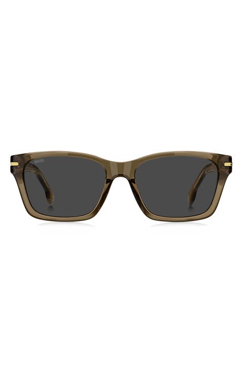 56mm Rectangular Sunglasses
