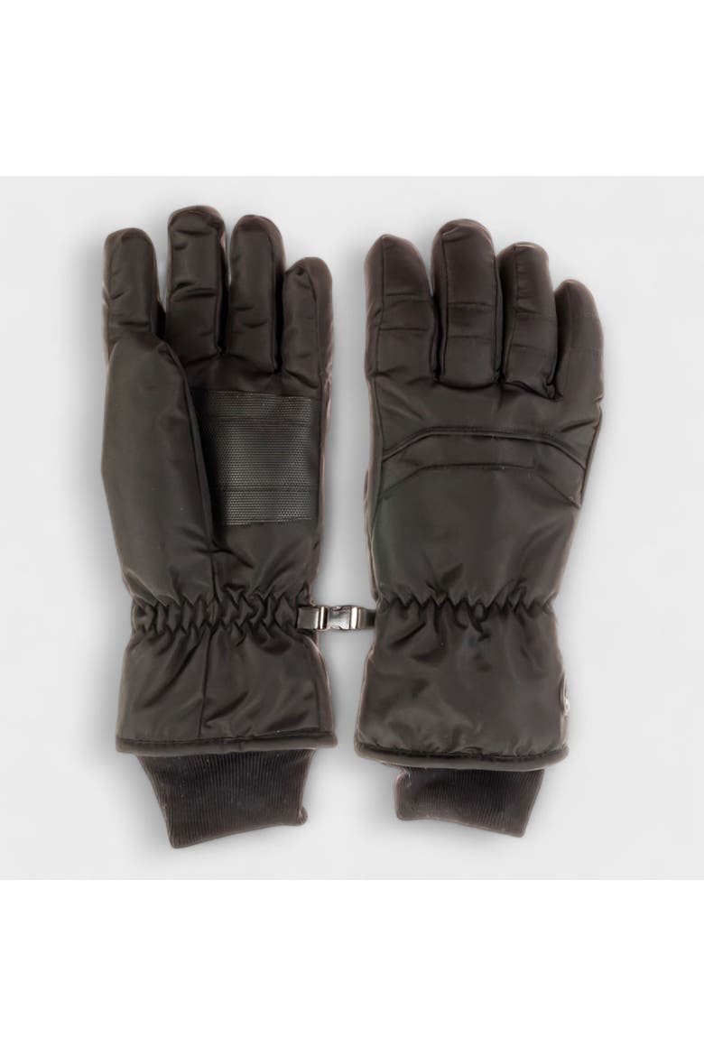 Men's Ski Gloves, Main, color, Black