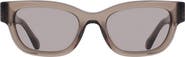 FERRAGAMO 52mm Modified Rectangular Sunglasses