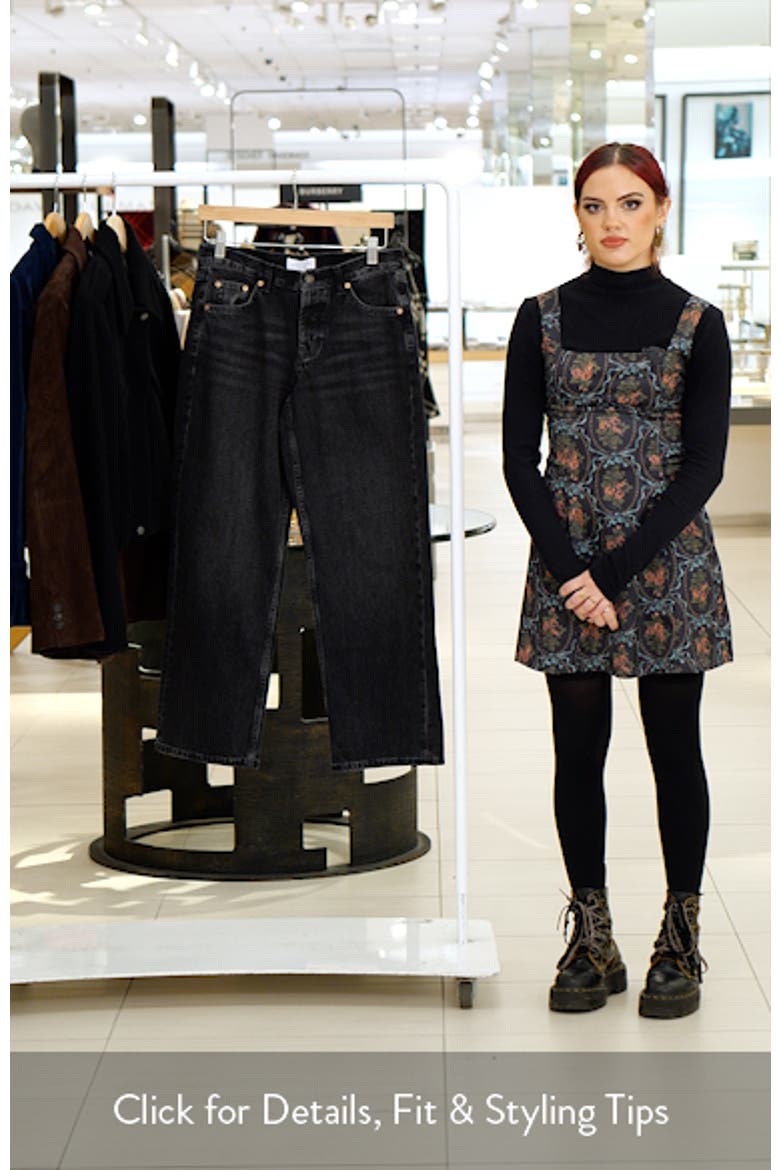 Ember Low Rise Wide Leg Jeans video
