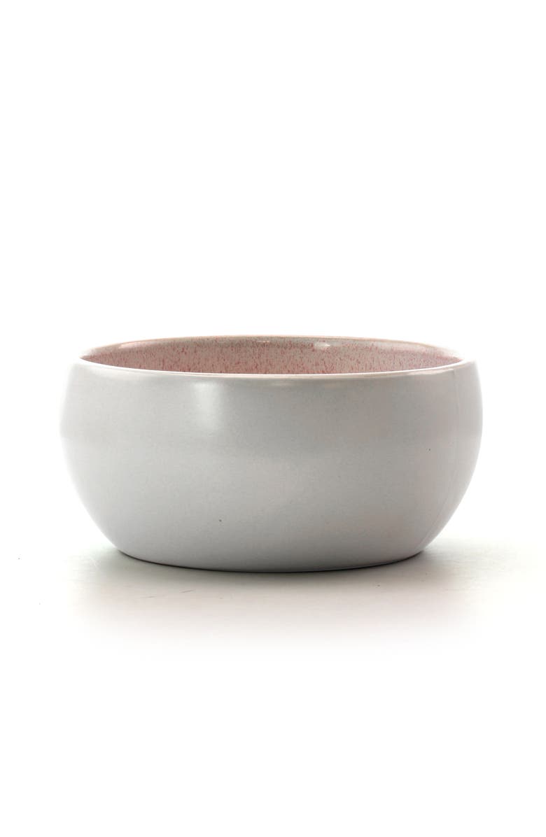 Elama Mocha Muave 16 Piece Luxurious Stoneware Dinnerware with Complete Setting for 4, Alternate, color, Purple