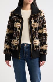 Pendleton Foxglove Fleece Bomber Jacket