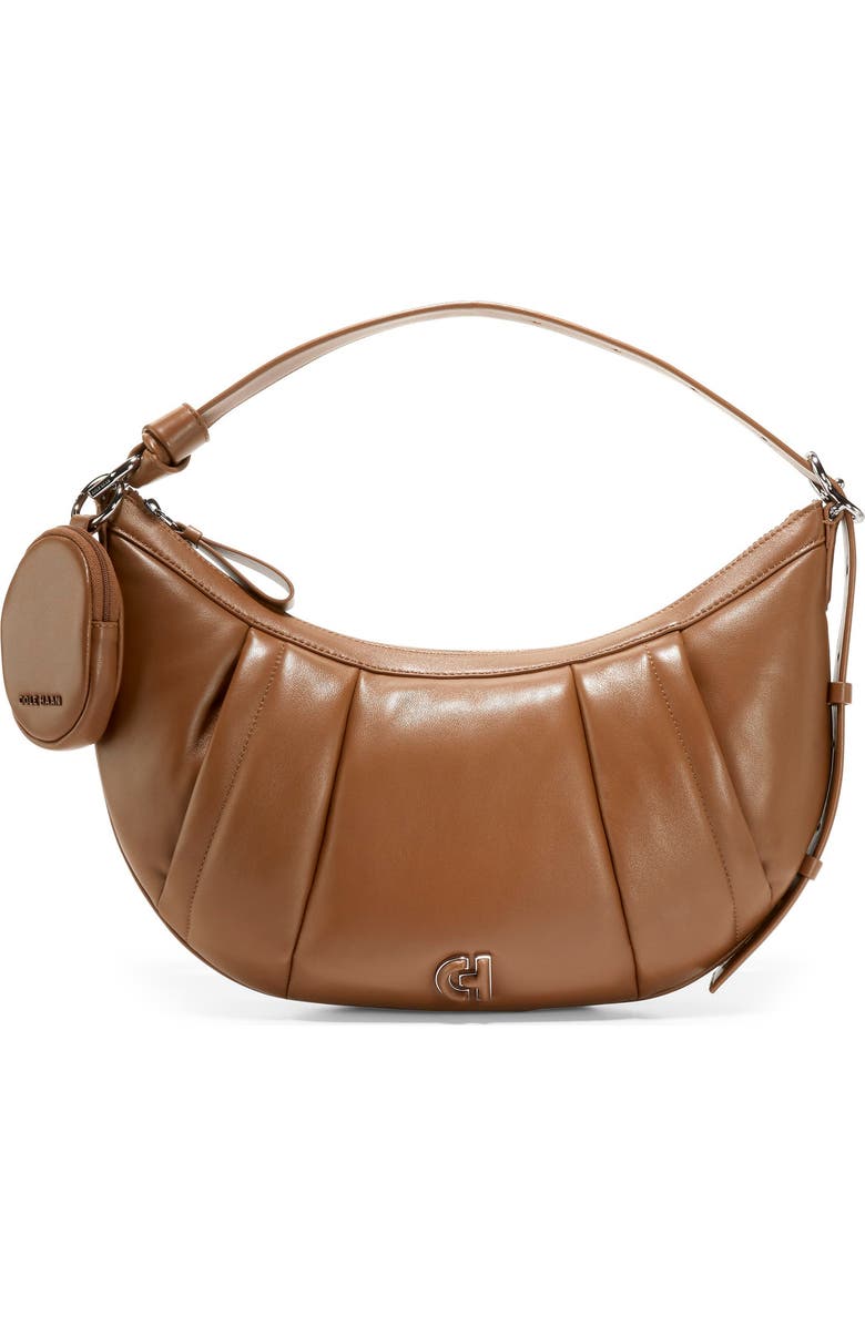 Cole Haan Quilted Leather Hobo Bag, Main, color,