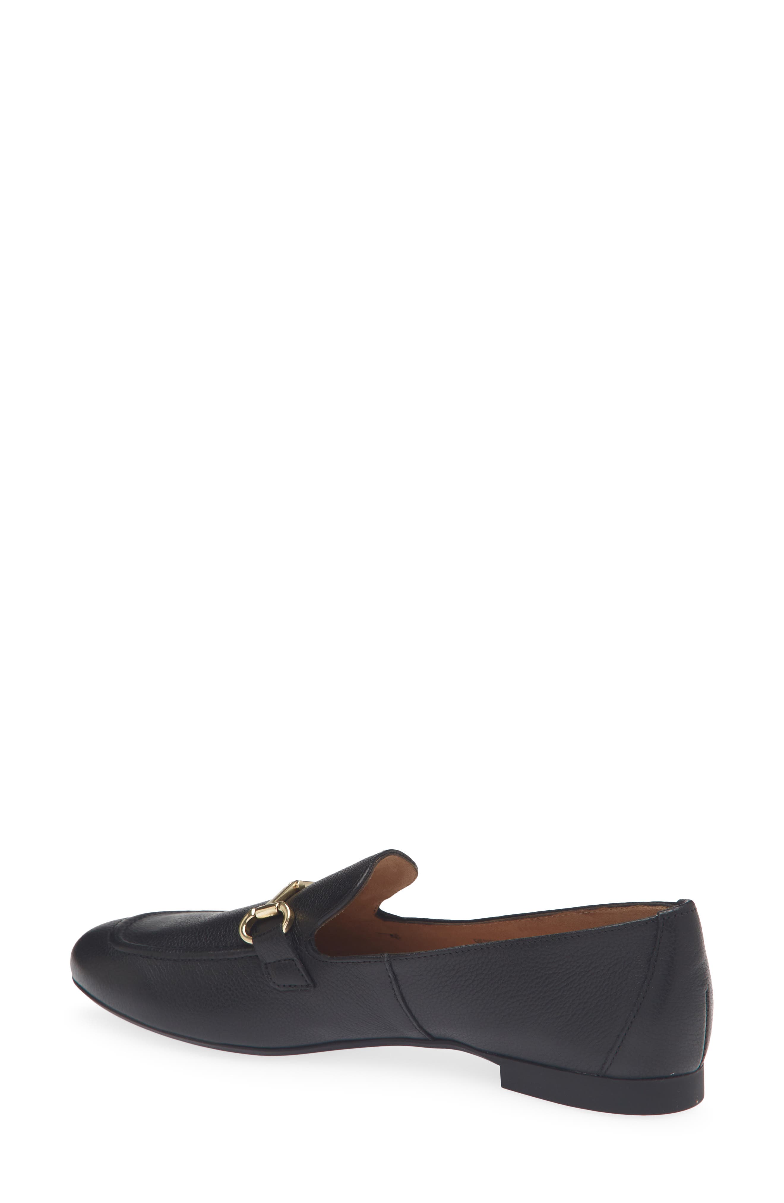 Faith Loafer, Alternate, color, BLACK LEATHER