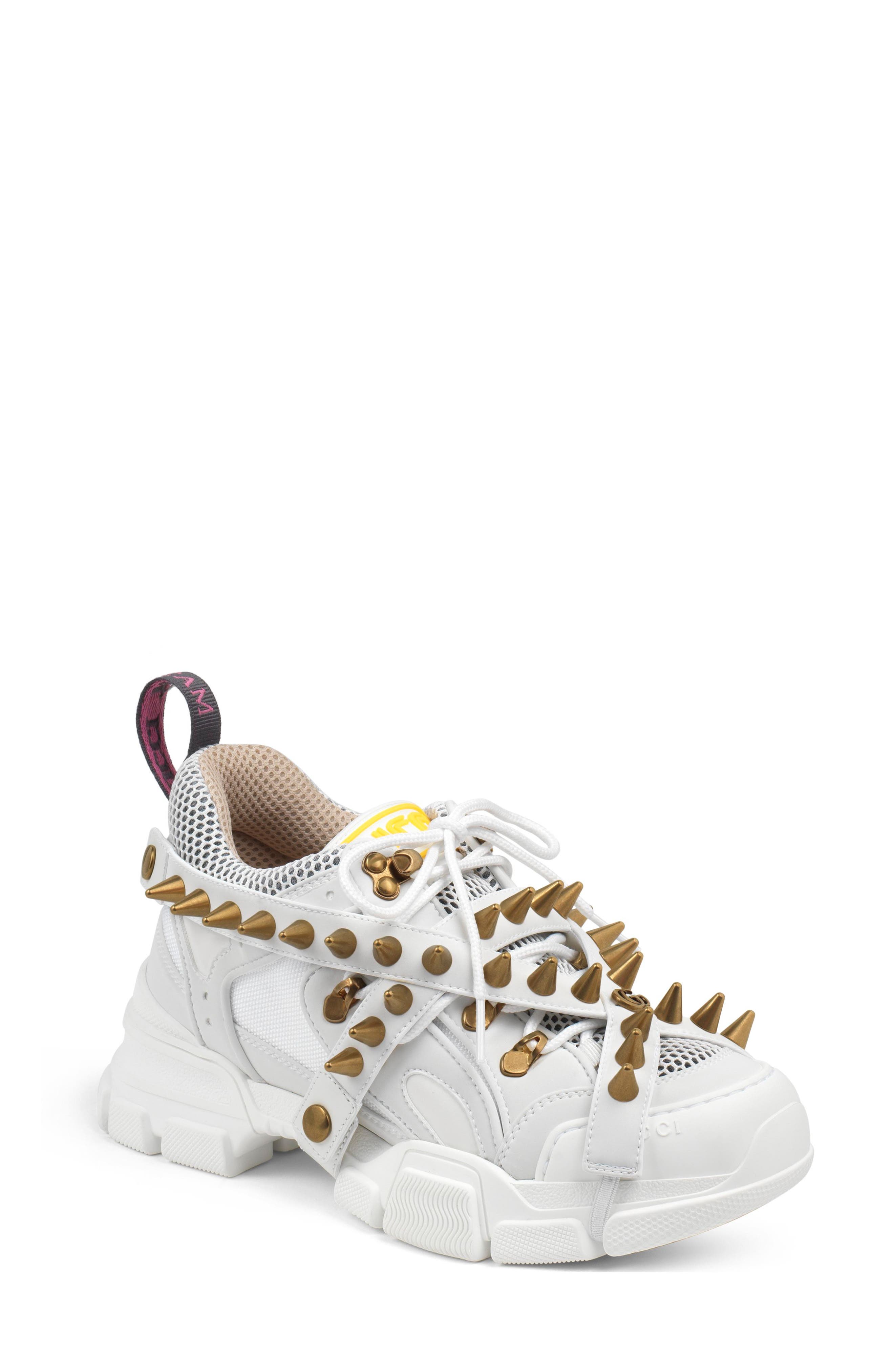 Gucci Flashtrek Spike Sneaker, Main, color, 