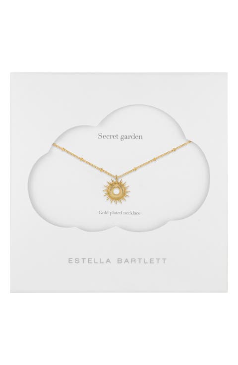 Sunburst Pendant Necklace