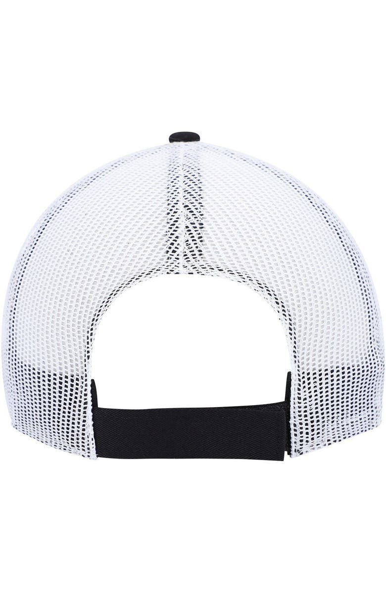 '47 Youth '47 Black/White Pittsburgh Steelers Adjustable Trucker Hat, Alternate, color,