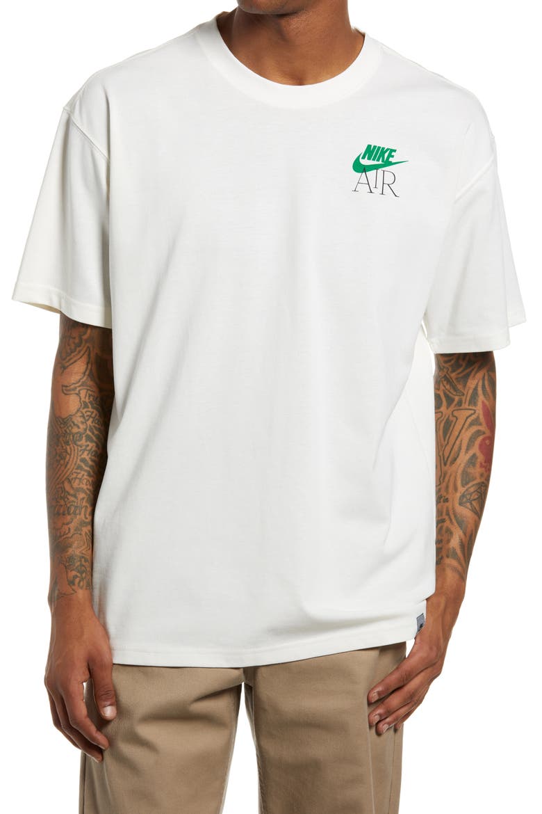 Sportswear Max 90 Graphic Tee, Main, color, PURE/ LUCKY GREEN