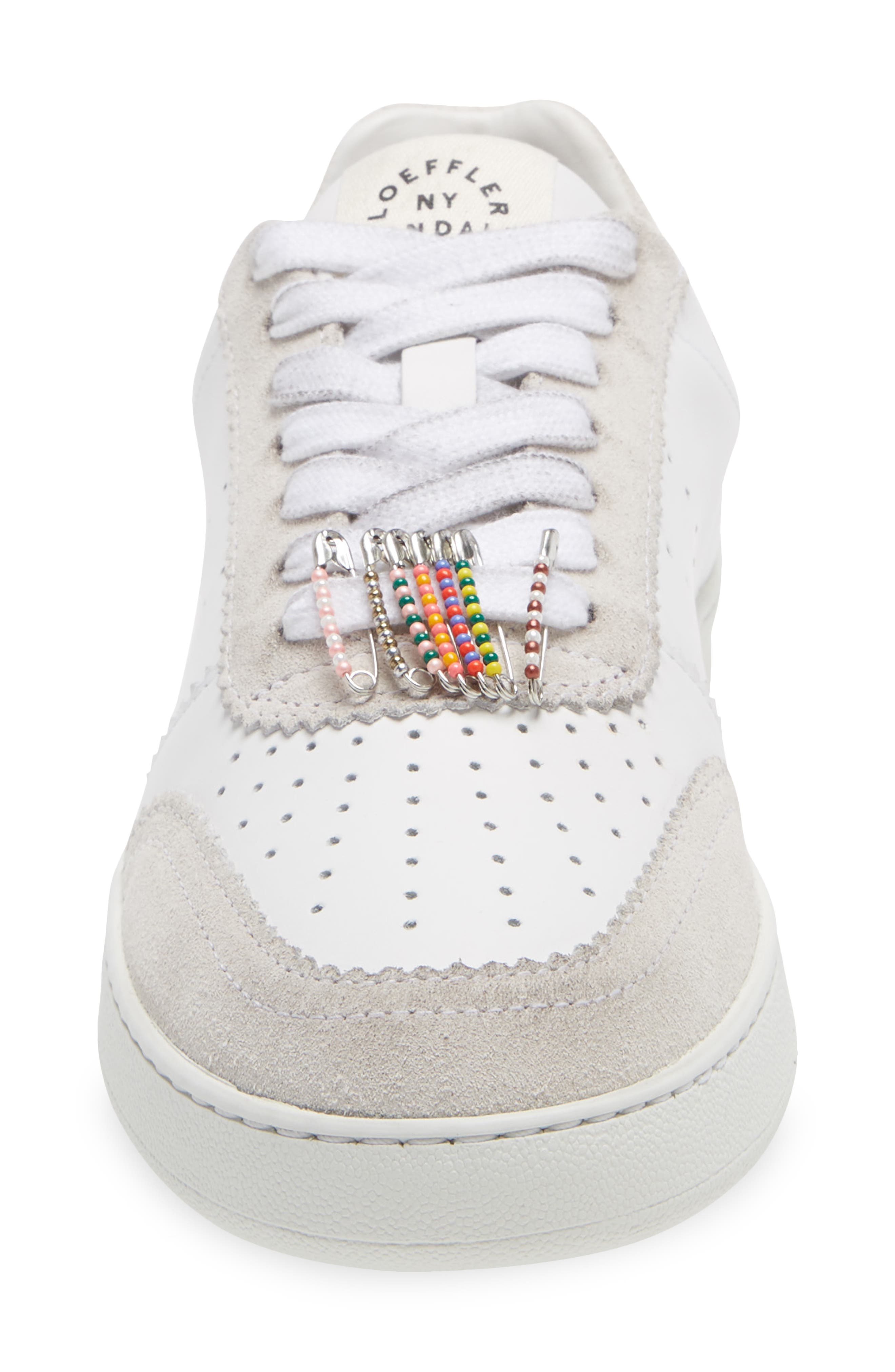 Loeffler Randall Keeley Low Top Sneaker with Charms, Alternate, color, 