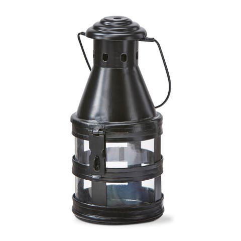 Fireside Black Lantern Candle Holder for Everyday Use
