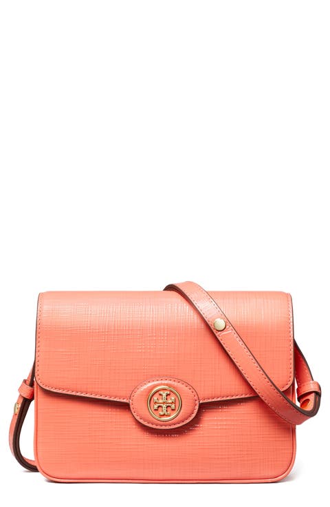 Robinson Crosshatched Leather Convertible Crossbody Bag