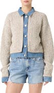 BLANKNYC Knit Trucker Jacket