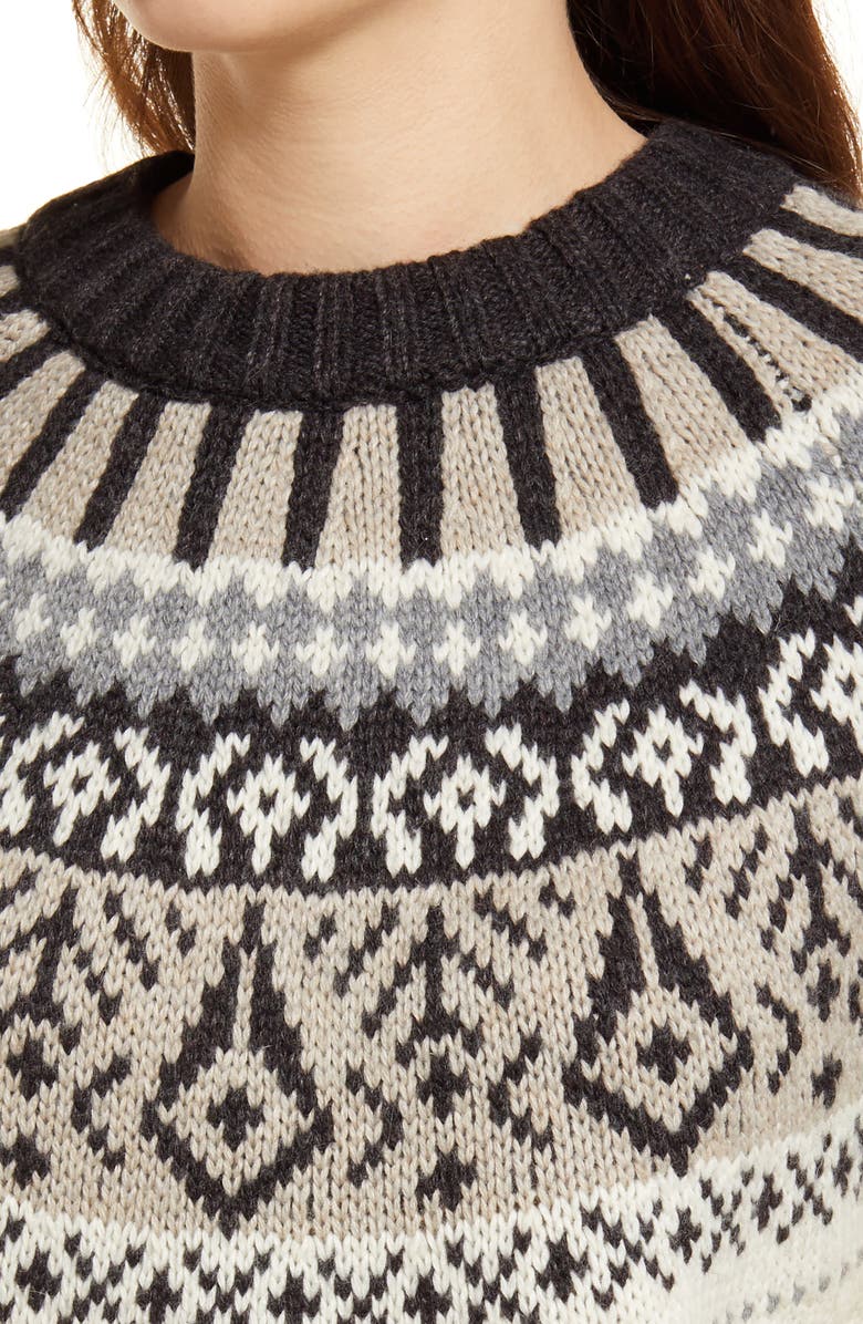 Frank And Oak Women's Fair Isle Sweater, Alternate, color,
