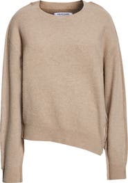 Aisling Camps Sculpted Wool Blend Pullover Sweater