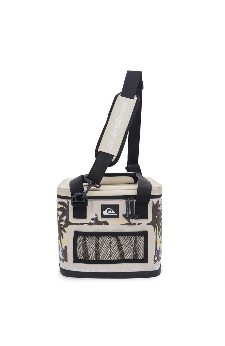 Quiksilver Pro Series 18L 24 Can 48H Box Cooler Bag, Alternate, color, Tropicamo