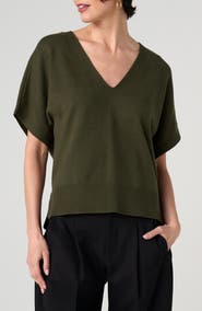 Liverpool Los Angeles V-Neck Dolman Pullover