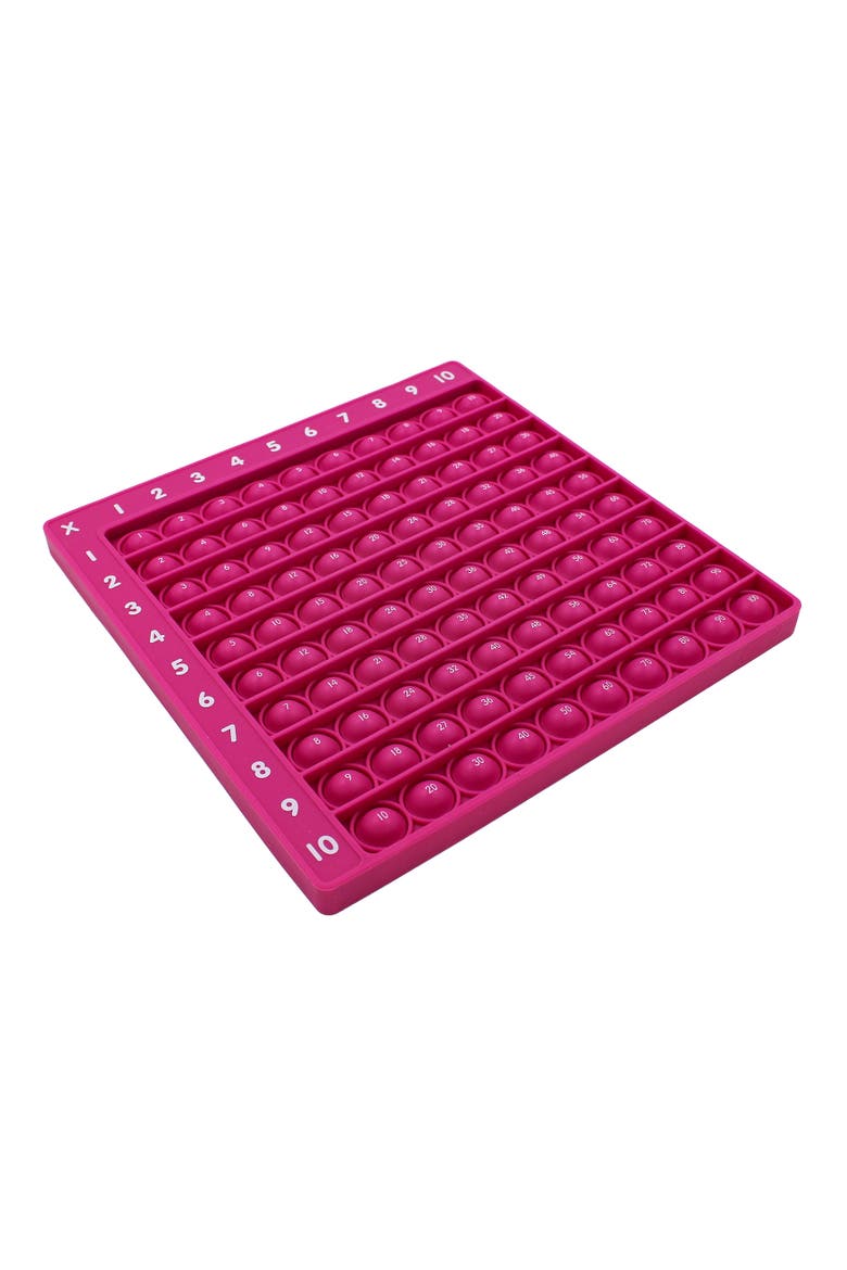 Multiplication Pop and Learn Bubble Board, Alternate, color, Multicolored