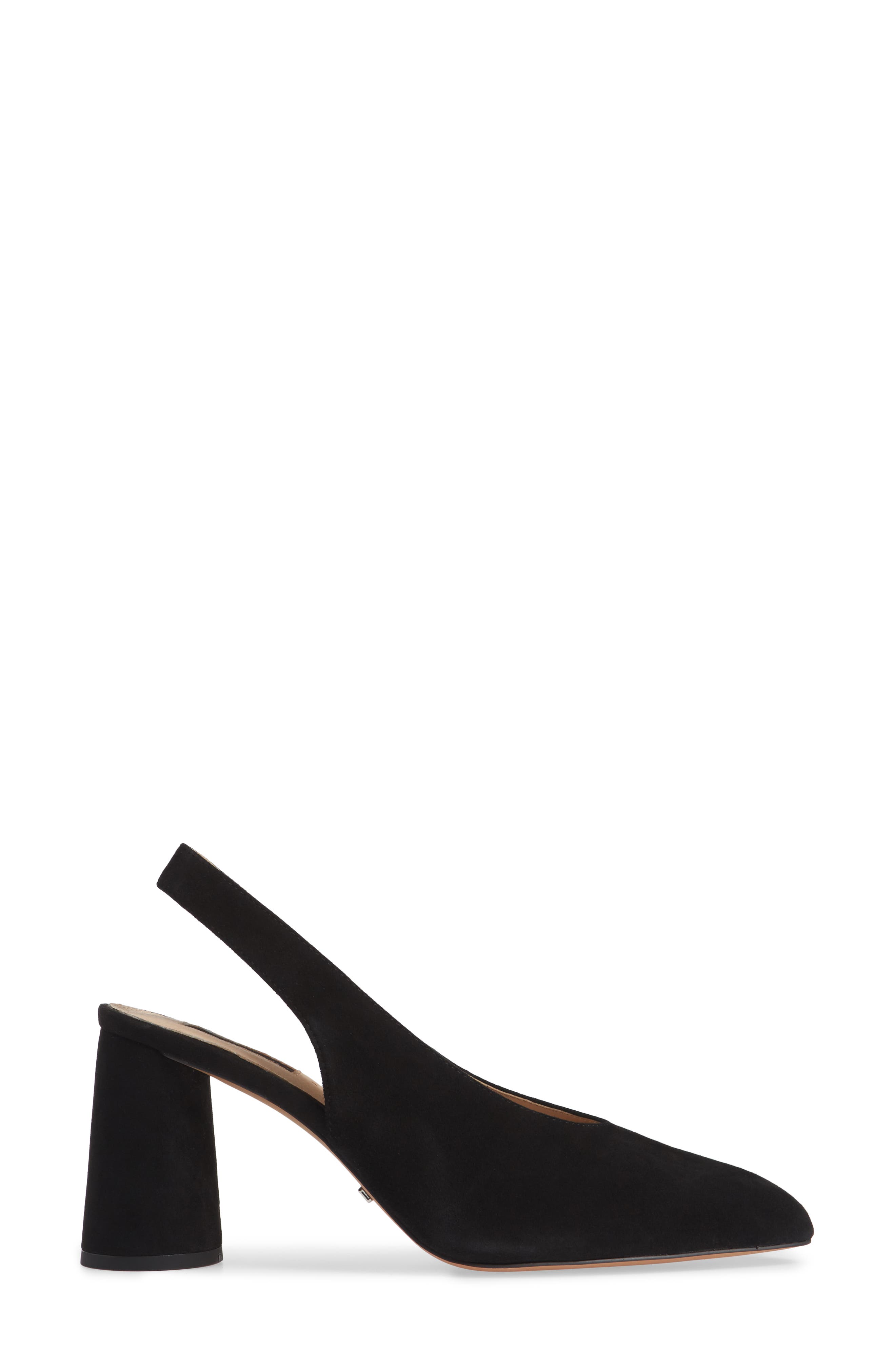 Gainor Slingback Pump, Alternate, color, BLACK