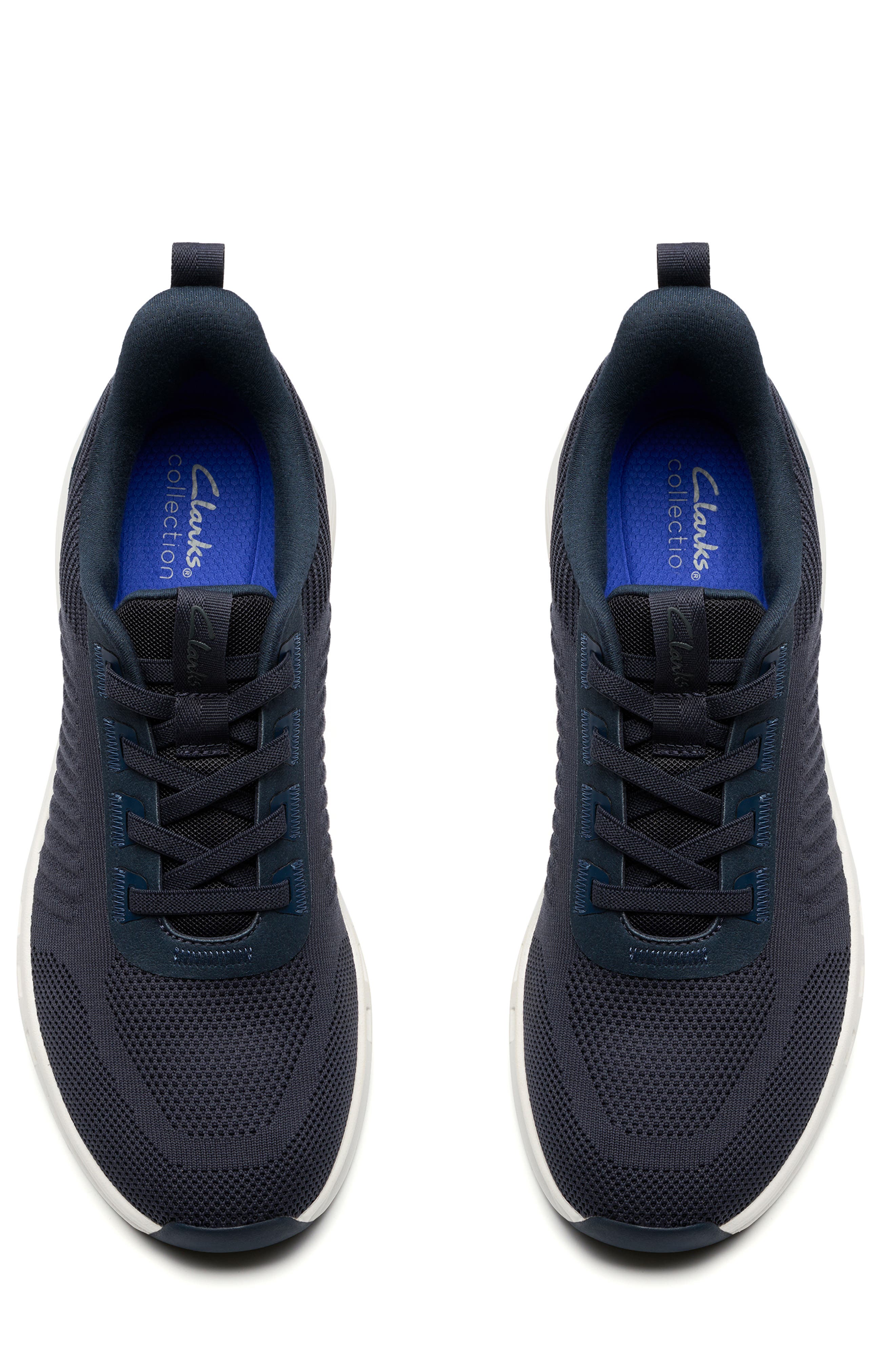 Motion Trek Sneaker, Alternate, color, NAVY KNIT