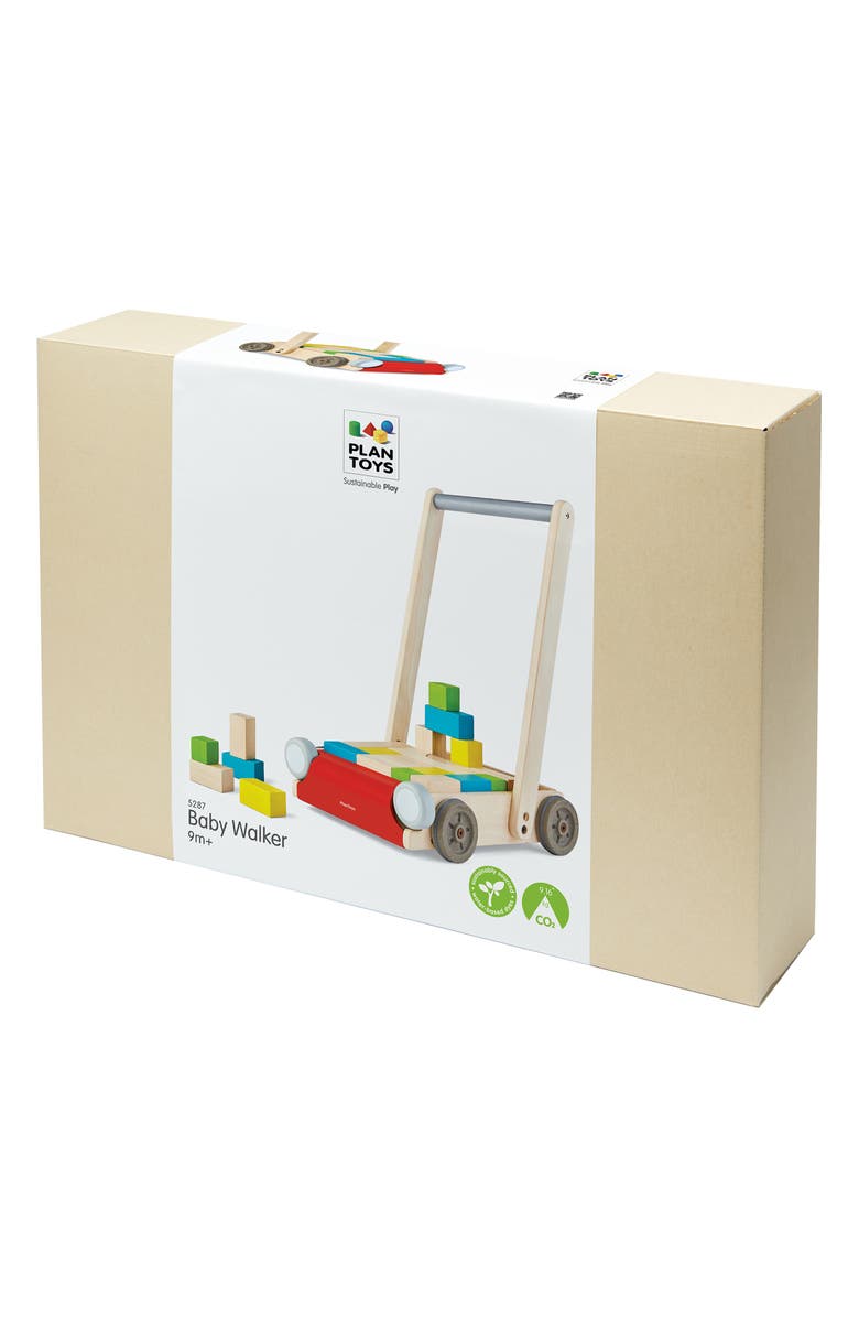 PlanToys<sup>®</sup> Baby Walker, Alternate, color, Assorted