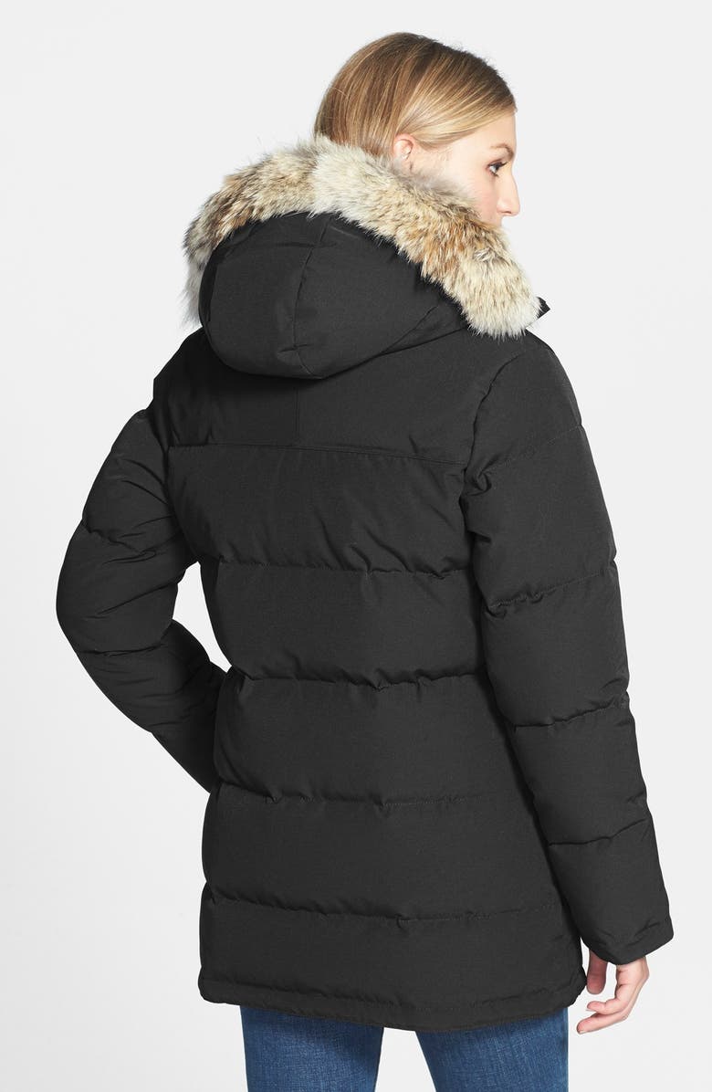 Canada Goose 'Solaris' Regular Fit Down Parka with Genuine Coyote Fur, Alternate, color,