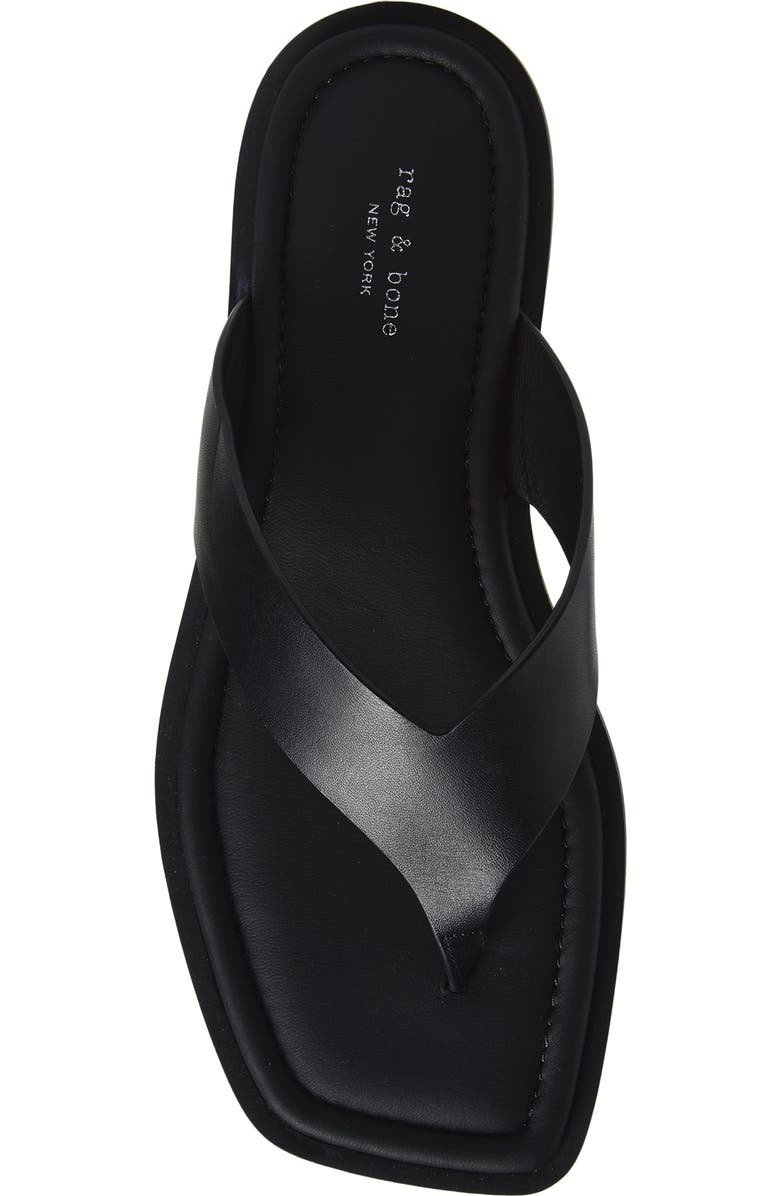 rag & bone Gracie Flip Flop, Alternate, color,