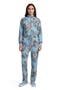 selected Exotic Floral Teal