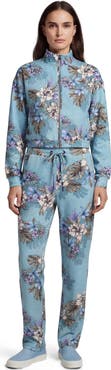 Lords of Harlech Exotic Floral Womens Wide Leg Lounge Pant
