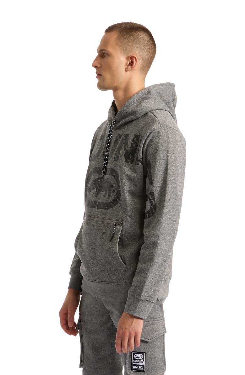 Ecko Unltd. Spreadout Hoodie, Alternate, color, Grey Marled