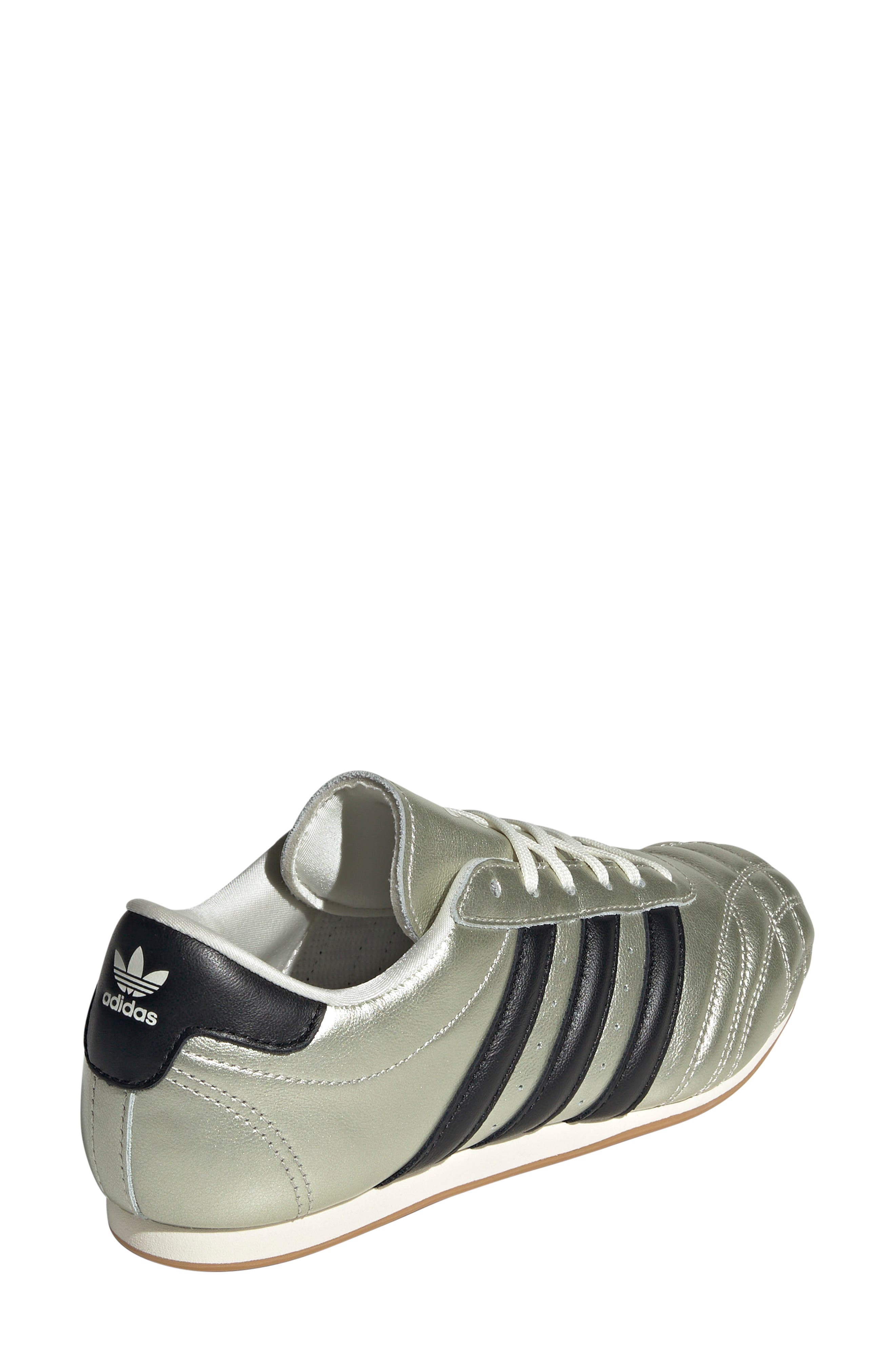 adidas Taekwondo Sneaker, Alternate, color, Silver/ Core Black/ Off White