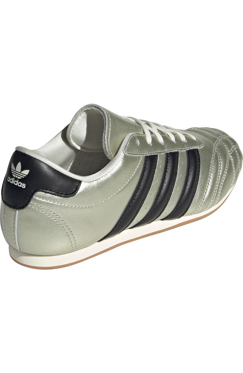 adidas Taekwondo Sneaker, Alternate, color, Silver/ Core Black/ Off White