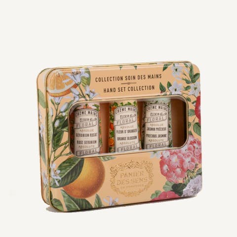 Three Hand Creams Set in a Tin Box