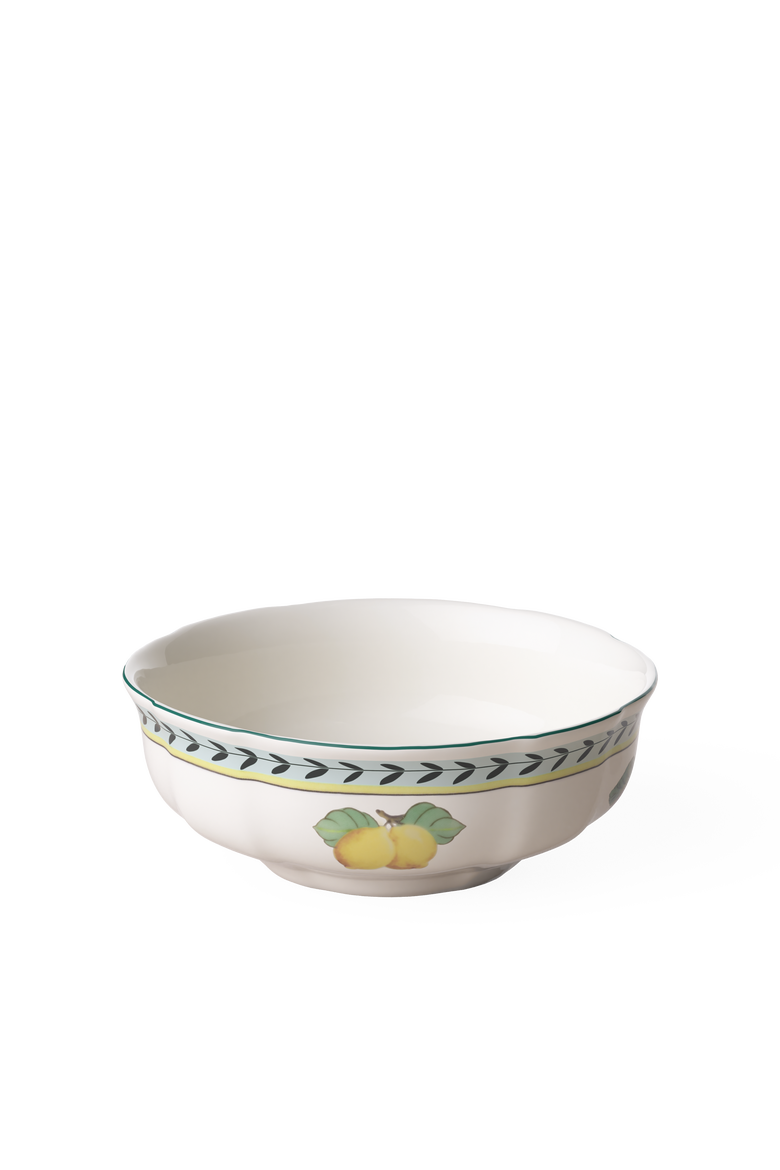 French Garden Fleurence Bowl, Main, color, white