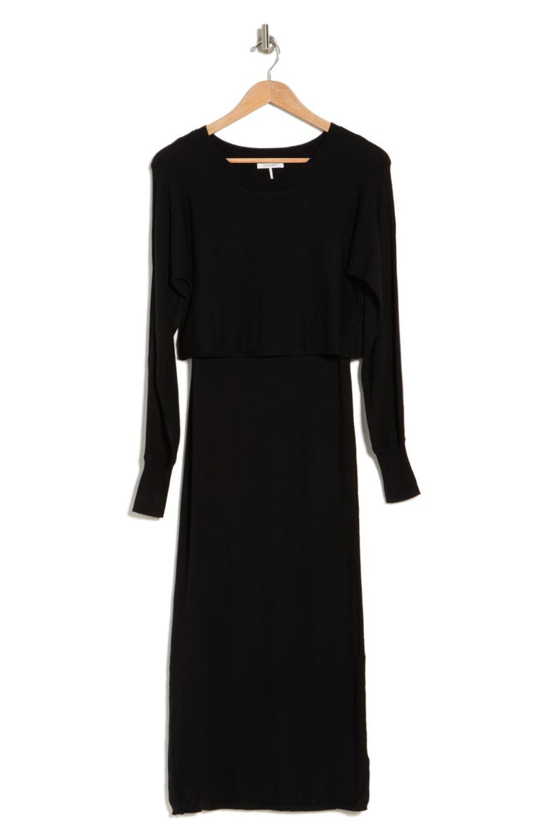 STITCHDROP Frisco 2-Fer Sweater Midi Dress, Alternate, color,