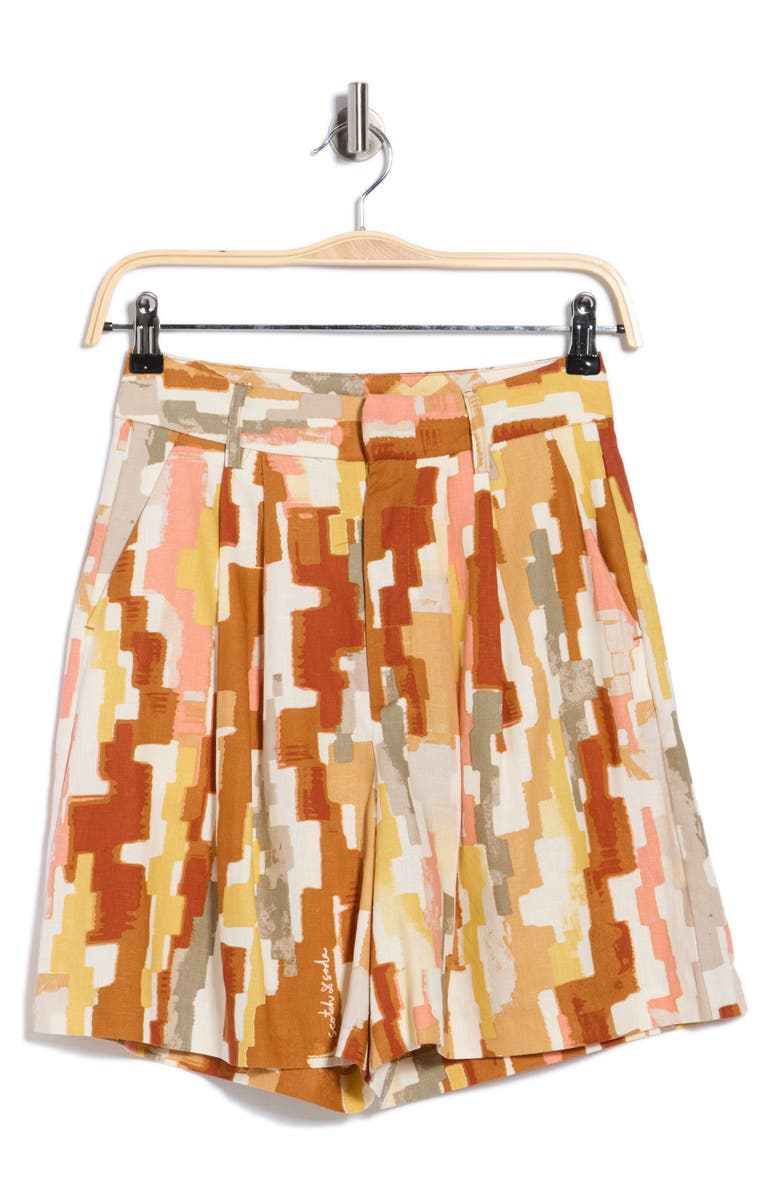 Scotch & Soda Tailored Shorts, Alternate, color, Moroccan Rug