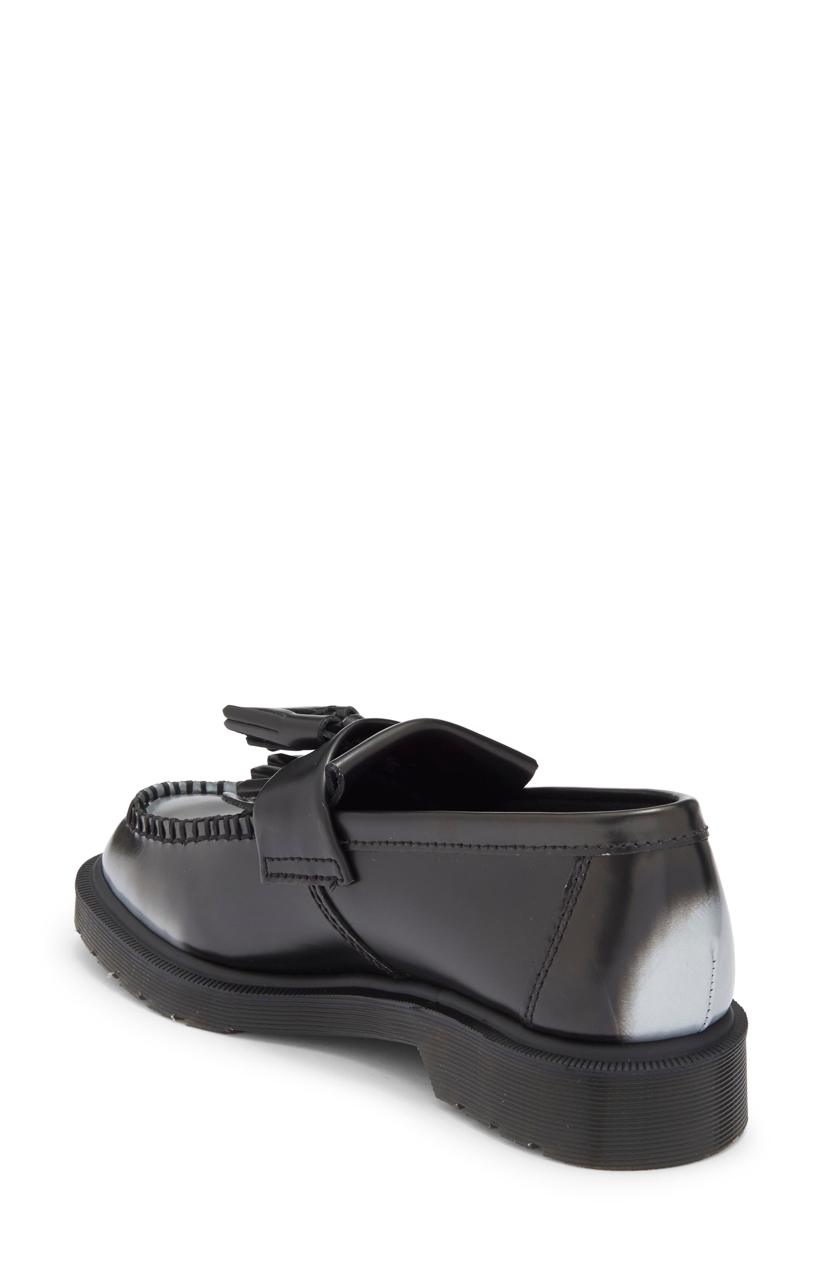 Dr. Martens Adrian Tassel Loafer, Alternate, color, Silver