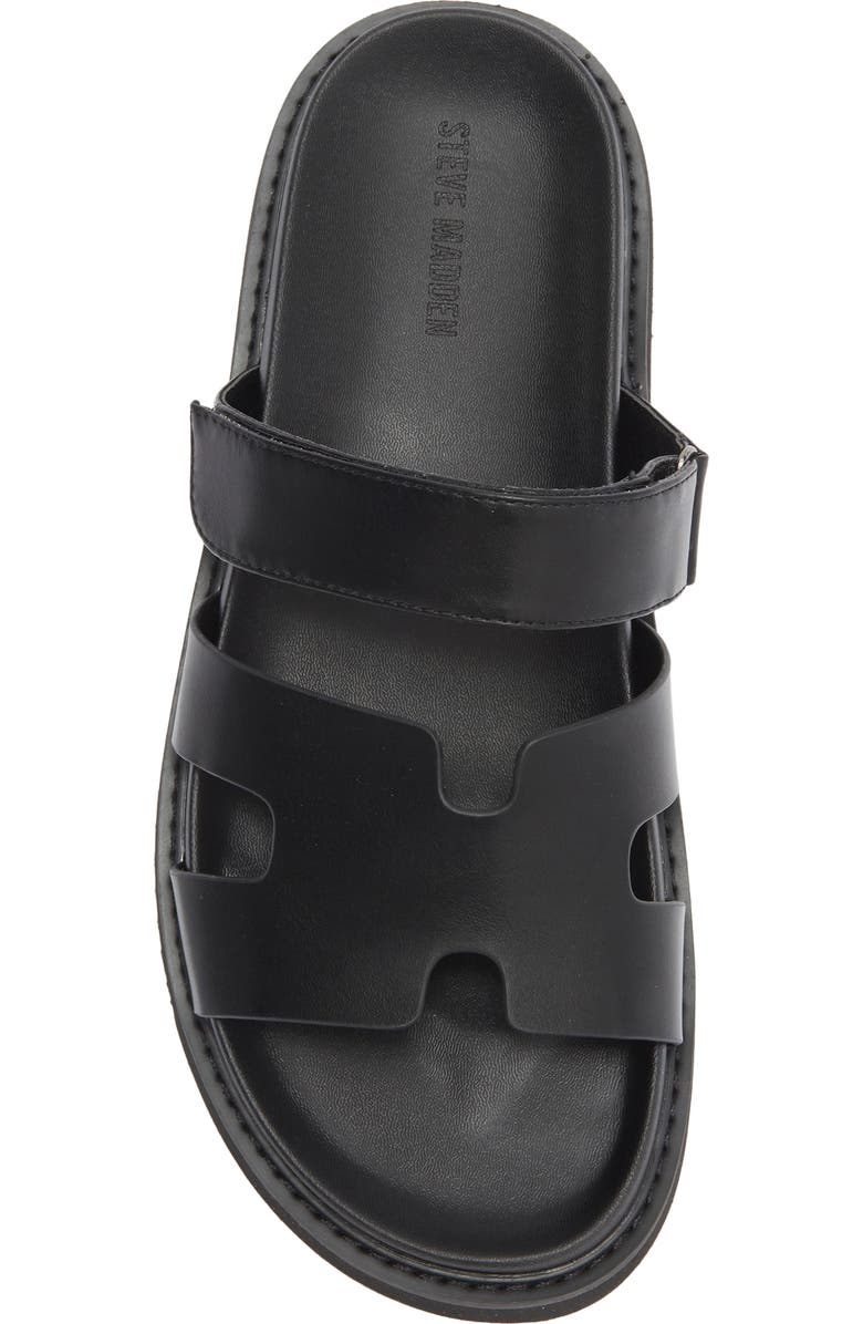 Steve Madden Shasta Slide Sandal, Alternate, color, Black