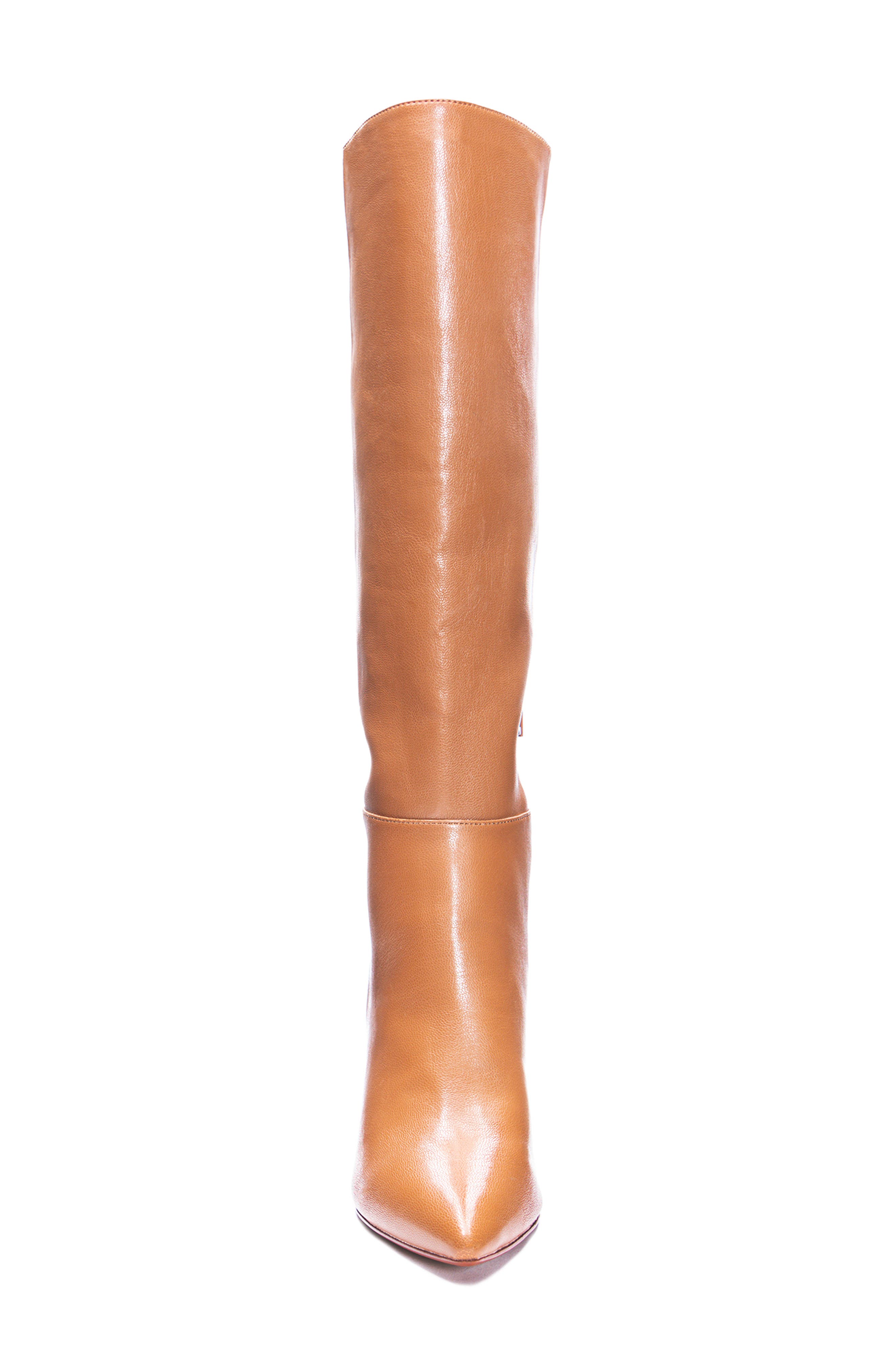 Evanna Pointed Toe Boot, Alternate, color, CAMEL LEATHER