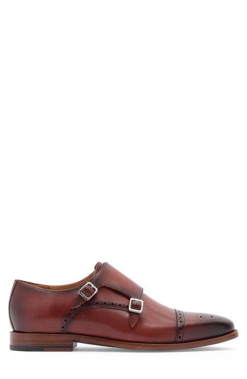 Shop Curatore Revelli Monk Shoe In Chestnut