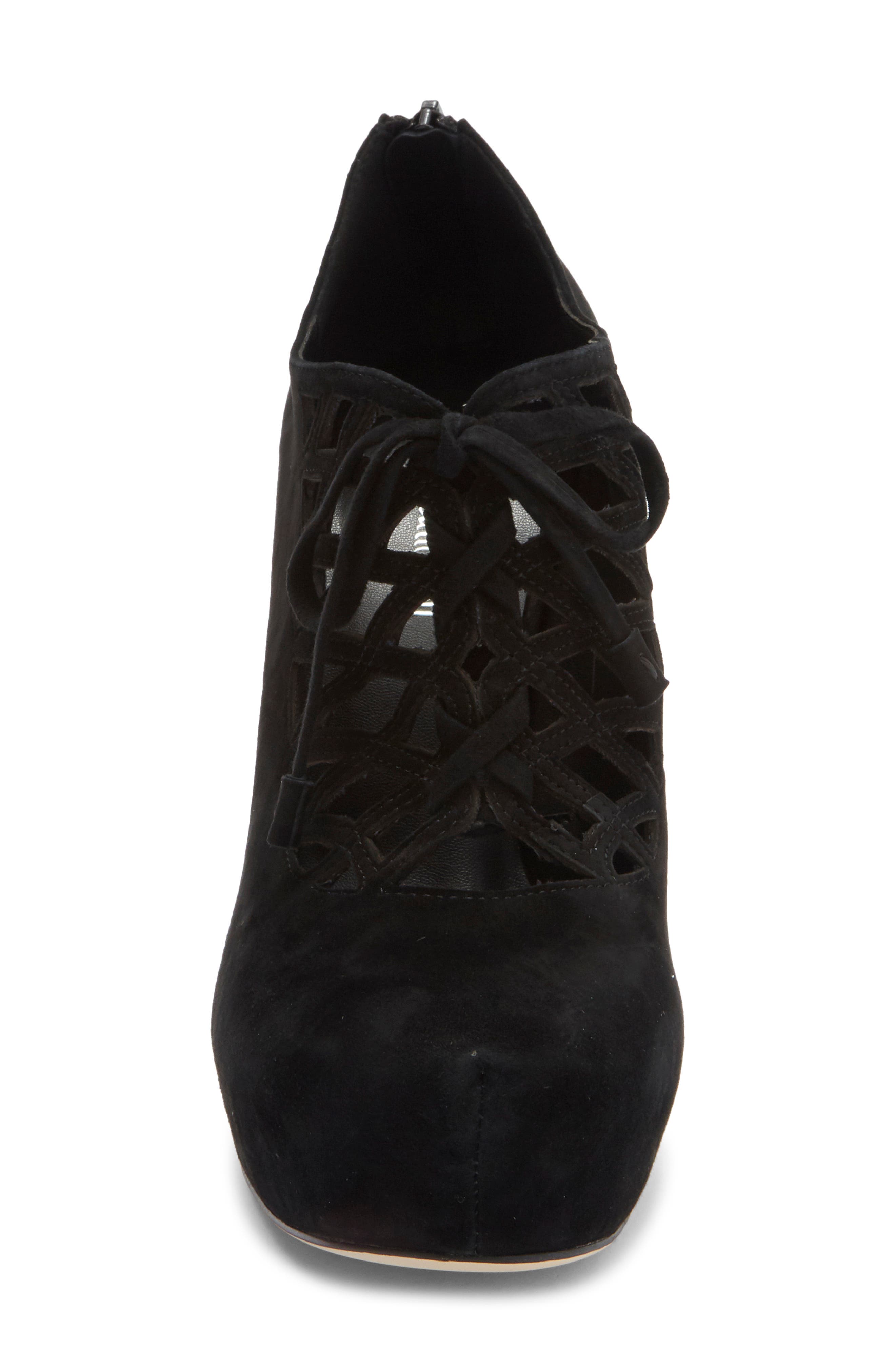 Jeffrey Campbell Chesire Pump, Alternate, color, Black Suede