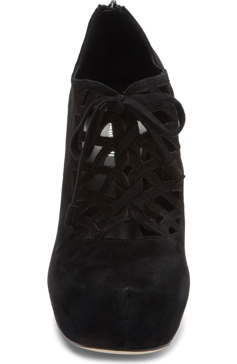 Jeffrey Campbell Chesire Pump, Alternate, color, Black Suede