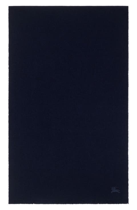 Equestrian Knight Design Cashmere Fringe Scarf