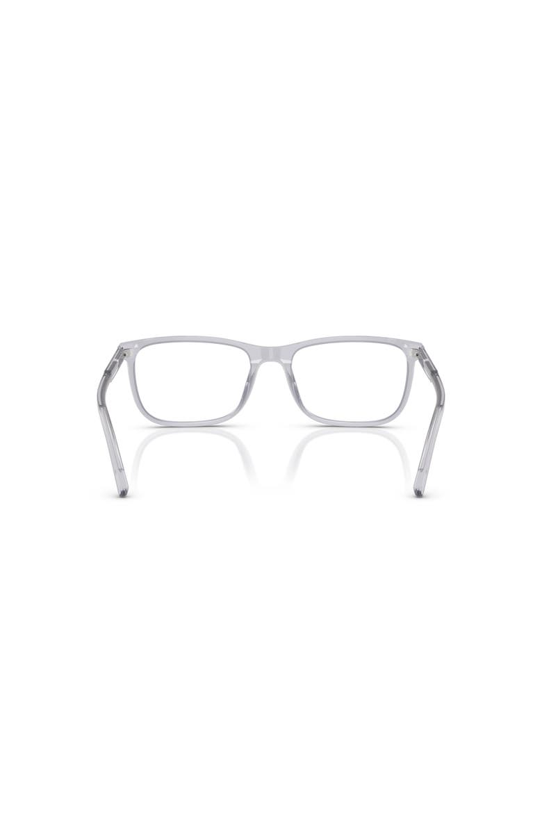 Dolce&Gabbana 55mm Rectangle optical glasses, Alternate, color, Grey