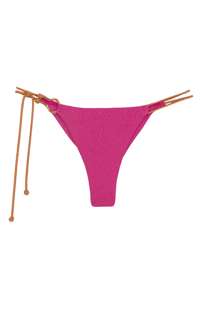 ViX Paula Hermanny Firenze Diane Bikini Bottoms, Alternate, color, Pink